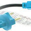 Adaptador RV 30A macho a 15A hembra -20°F