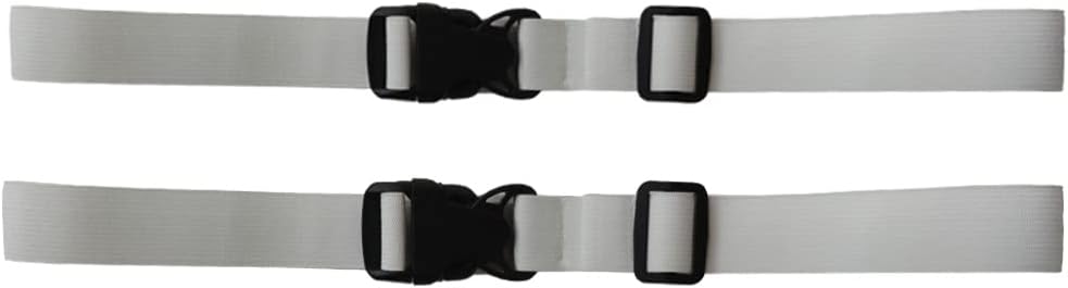 2 Correas elásticas para silla playa piscina salón blanco