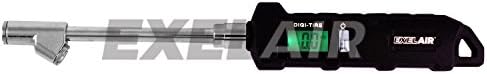Calibrador digital doble cabezal aire giratorio Negro/Plata