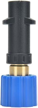 Conector cañón espuma comp K2-K7 Karcher azul