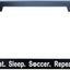 Marco placa matrícula acero inox negro 12x6"