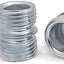 8 Conectores poste roscado 3/4" para estantería rejilla