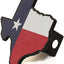 Bandera Texas metal sólido con enganche