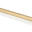 5 Manijas Gabinete 12.6" Agujero Central Bronce Champán