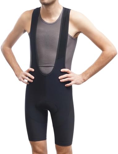 Bibshort ciclismo hombre Coolmax alta compresión