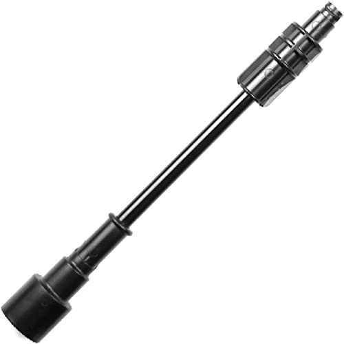 Varita extensión pulverizador 12pulg color negro