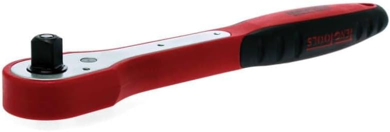 Trinquete reforzado fibra 3/8" plateado