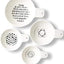 Juego 4 Tazas Medidoras Gres