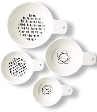 Juego 4 Tazas Medidoras Gres