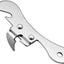 Abrelatas acero inox plateado multifuncional cocina