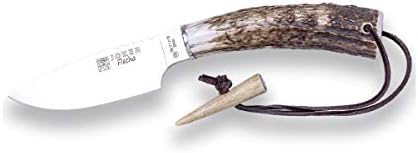 Cuchillo caza CC106 hoja 4.33pulg mango cuerno ciervo