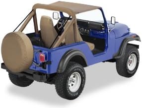 Techo negro para cj5 76-83 bronceado