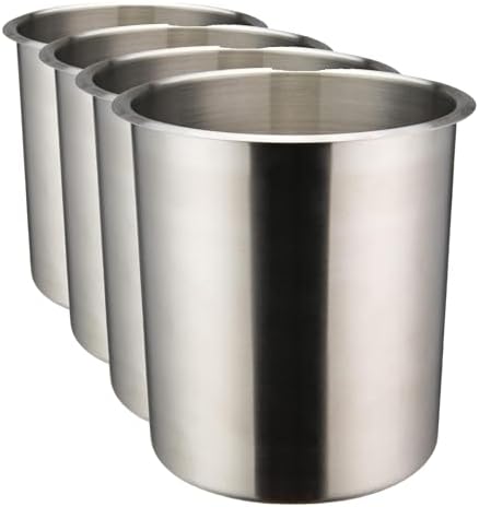 Bain Marie acero inox 4.25qt NSF comp 4 Pzas