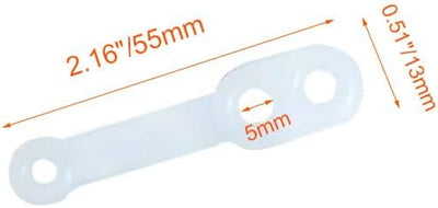 30 Hebilla Silicona Antideslizante para Colgar Ropa