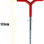 Taladro en espiral para pesca en hielo 2 pack forma Y