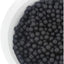 Pack 500 espaciadores puerta gabinete ranura 1/4pulg negro