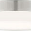 Luz empotrada LED 14 níquel cepillado