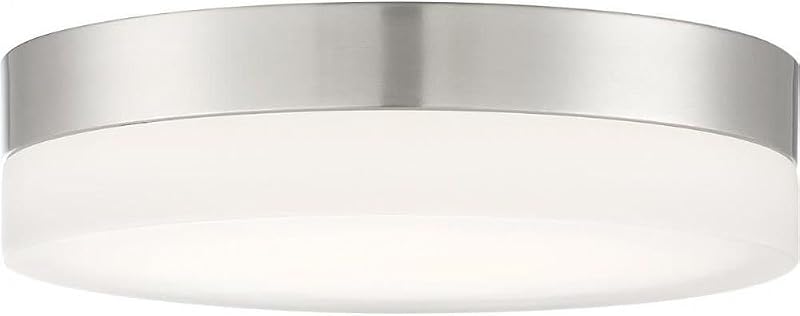 Luz empotrada LED 14 níquel cepillado