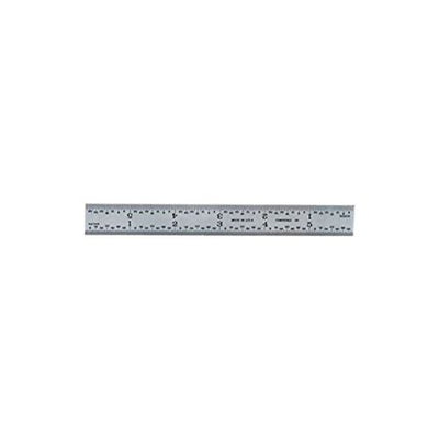 Regla acero inox 18"