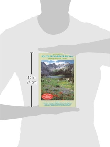 Mapa senderismo Southern Wind River Range