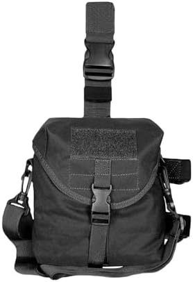 Bolsa táctica caza tiro 10x8.5x5" cierre cordón