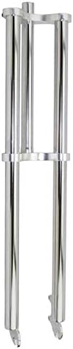 Tenedor ajustable acero bicicleta 1-1/8 varios colores