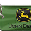 Llavero rectangular John Deere