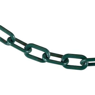 Cadena barrera plástica 30m diámetro 5cm