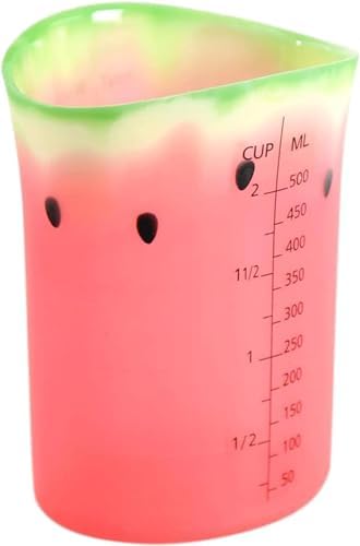 Taza medidora silicona flexible sandía 2 tazas