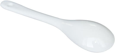 Cucharas de porcelana blanca 4.7pulg para café postre yogur