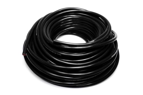 Manguera reforzada calefacción 10pies 3/8" color negro