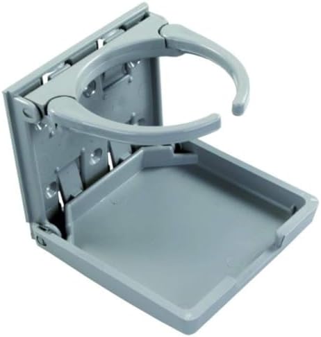 Portavasos Ajustable en Color Gris para Mesa de Cocina