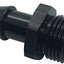 Adaptador manguera 6an a 3/8 barb negro aluminio