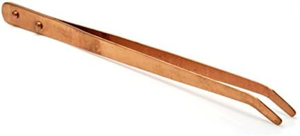 Pinzas cobre curvadas para decapado joyería