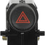 Interruptor advertencia peligro negro