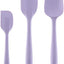 Set espátulas silicona y goma resistentes 600°F lavanda
