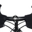 Manoplas neopreno manillar bicicleta frío 2 aberturas negro