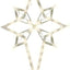 Decoración silueta ventana Navidad estrella Belén 22"