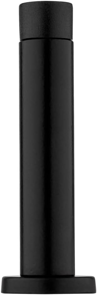 Tope puerta 3pulg negro mate con punta