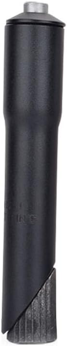 Extensor vástago horquilla 1in aluminio 1 1/8pulg negro