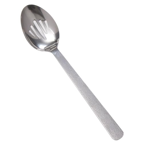 Cuchara ranurada acero inox vintage 13 1/4pulg