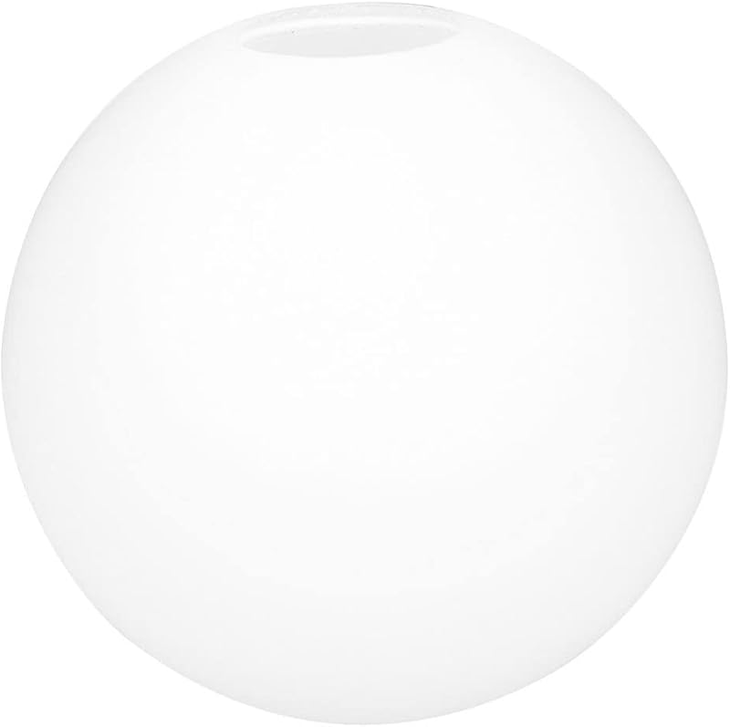 Pantalla lámpara globo blanco sin cuello 5.9"
