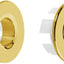 2 Pzas Anillo Desbordamiento Fregadero Baño Latón Dorado Cepillado