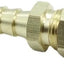 2 Pzas Conector Tubo 5/16" Latón Línea Combustible Aceite