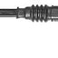 Conjunto eje dirección Jeep Wrangler 87-95 con acoplador U