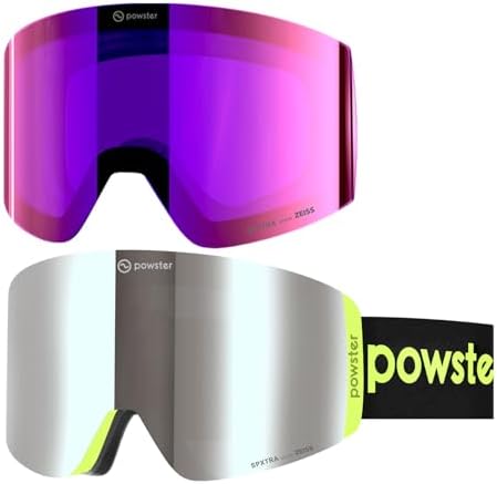 Gafas esquí OTG magnéticas lente intercambiable UV