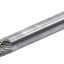 Fresa carburo tungsteno vástago 1/4pulg gris oscuro
