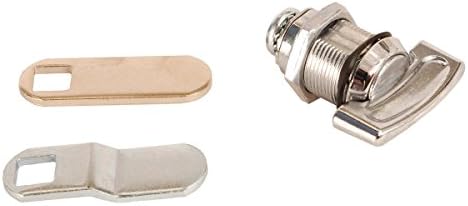 Cerradura compartimento giro pulgar resistente 1-1/8pulg beige