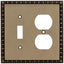 Cubierta placa interruptor estilo Egg & Dart
