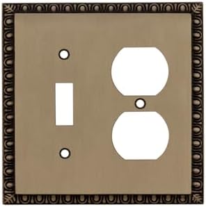 Cubierta placa interruptor estilo Egg & Dart